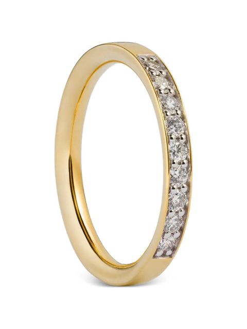 Monica Vinader Essential diamond ring - Gold - zdjęcie produktu nr 1
