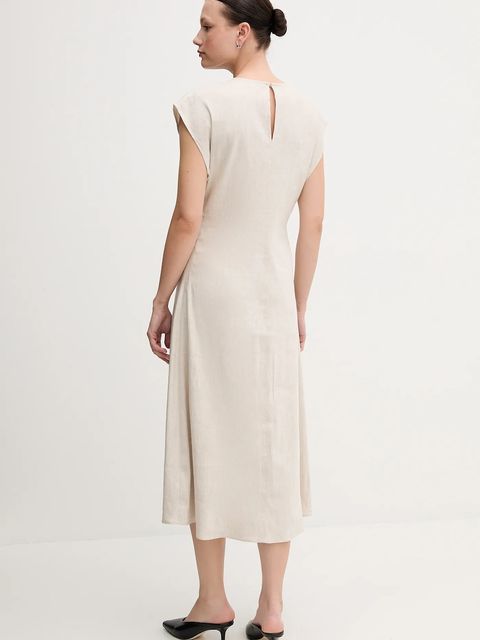 Calvin Klein sukienka lniana - zdjęcie produktu nr 2