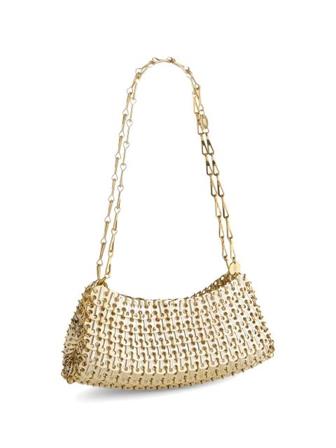 Rabanne 1969 metal-discs shoulder bag - Gold