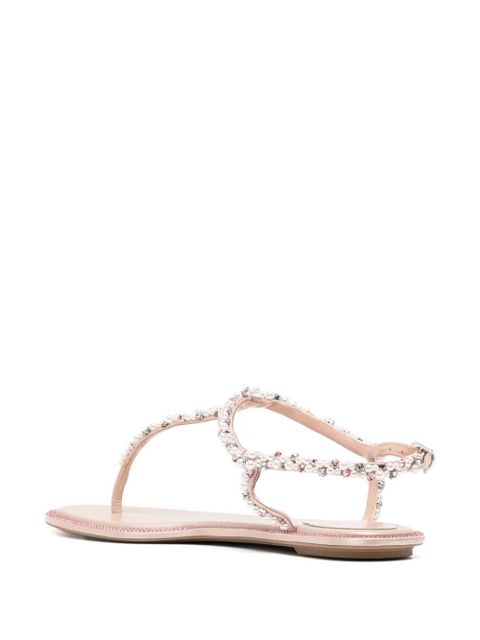René Caovilla Diana sandals - Neutrals