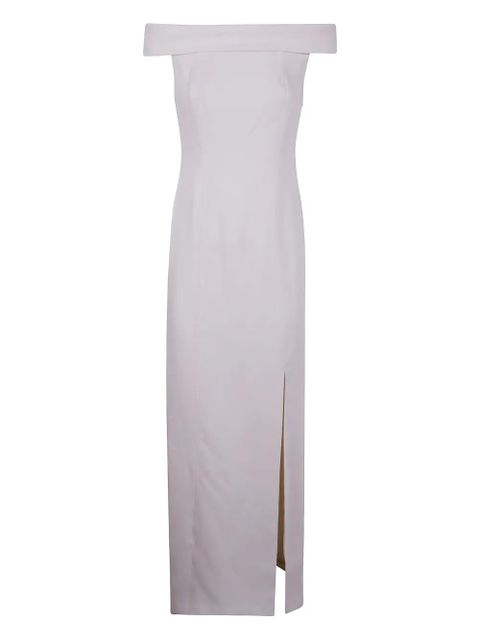 Lauren Ralph Lauren off-shoulder side-split dress - Neutrals - zdjęcie produktu nr 1