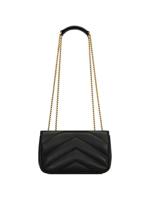 Saint Laurent mini Loulou shoulder bag - Black