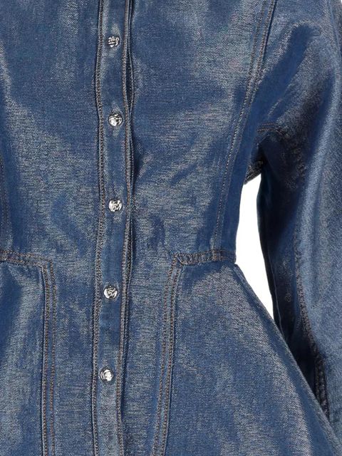 GANNI peplum shirt - Blue - zdjęcie produktu nr 2