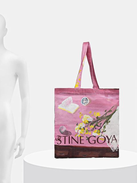 Stine Goya torebka bawełniana kolor różowy SG-PS26-A016-2285