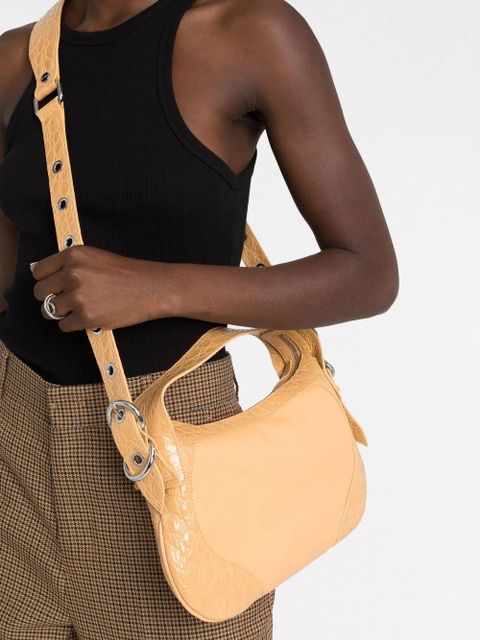 BY FAR Amira shoulder bag - Neutrals