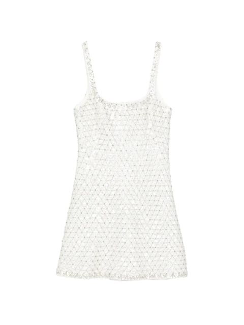 Simkhai embellished sleeveless mini dress - White - zdjęcie produktu nr 1
