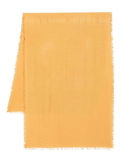 Max Mara Umes monogram scarf - Yellow - zdjęcie produktu nr 1