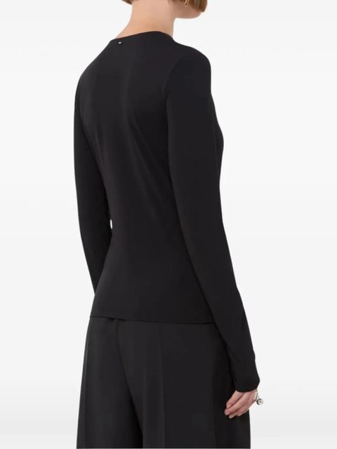 Sportmax long-sleeves sweater - Black