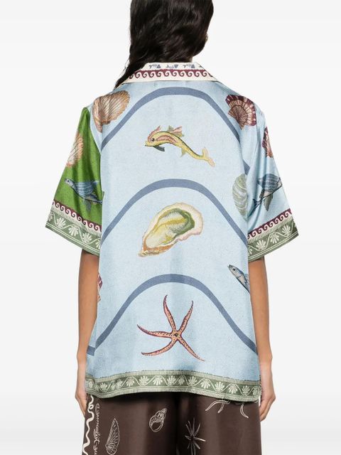 ALEMAIS Bath House shirt - Neutrals