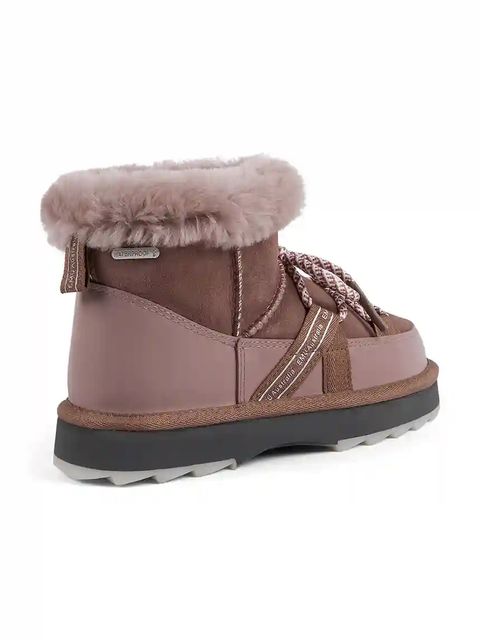 Emu Australia śniegowce Blurred Micro kolor różowy W13129