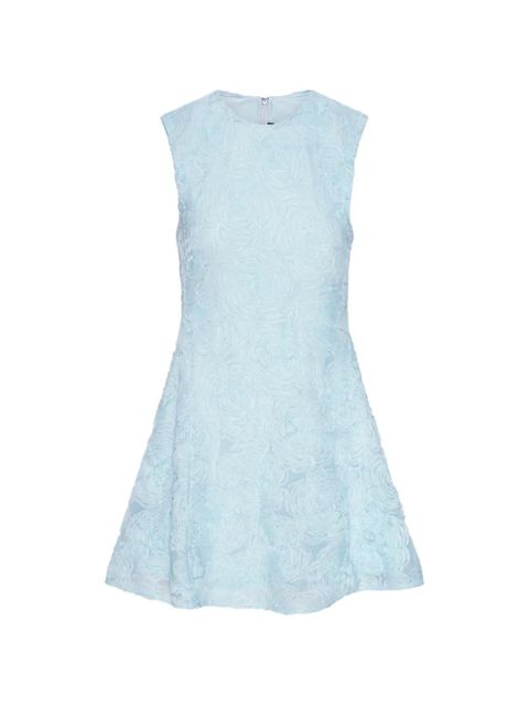 ROTATE BIRGER CHRISTENSEN mesh mini dress - Blue - zdjęcie produktu nr 1