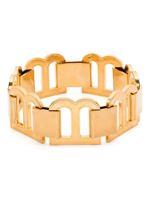 Balenciaga Hourglass XL choker necklace - Gold