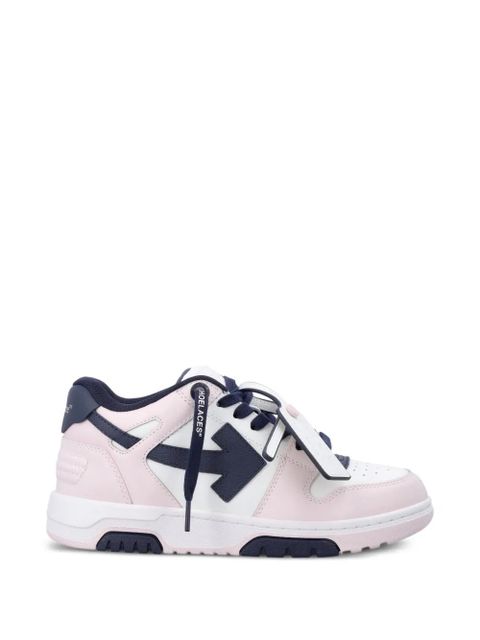 Off-White leather sneakers - Pink - zdjęcie produktu nr 1