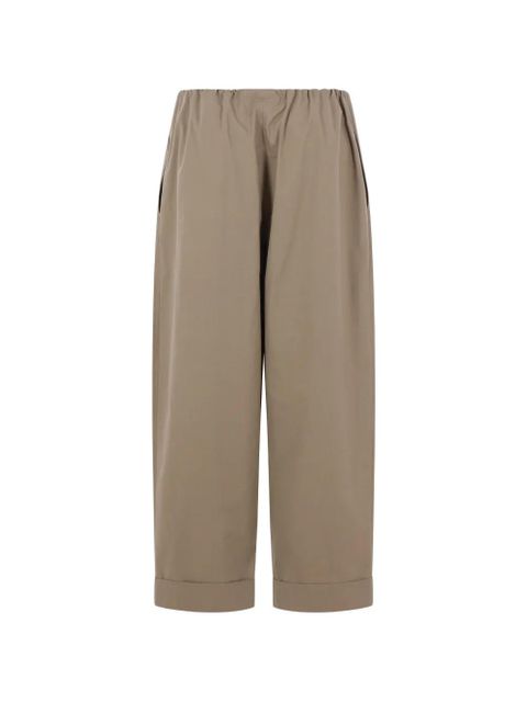 The Row Delano elasticated-waist trousers - Green - zdjęcie produktu nr 2