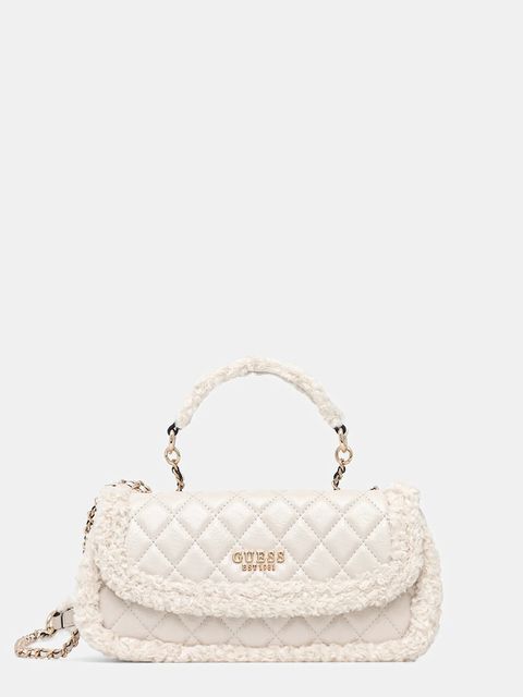 Guess torebka CRISTI kolor beżowy HWTG81 39210