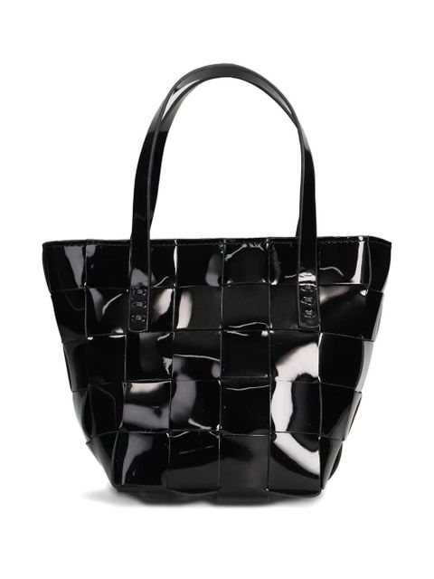 DRAGON DIFFUSION mini Japan woven shoulder bag - Black - zdjęcie produktu nr 2