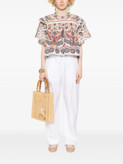 FARM Rio Boho Glam blouse - White - zdjęcie produktu nr 2