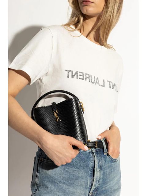 Saint Laurent mini Le 37 bucket bag - Black - zdjęcie produktu nr 2