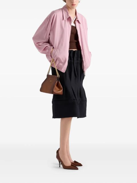 Prada adjustable-straps knitted top - Brown - zdjęcie produktu nr 2