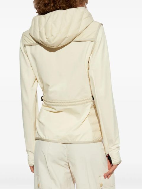 Moncler Grenoble logo-print puffer jacket - Neutrals