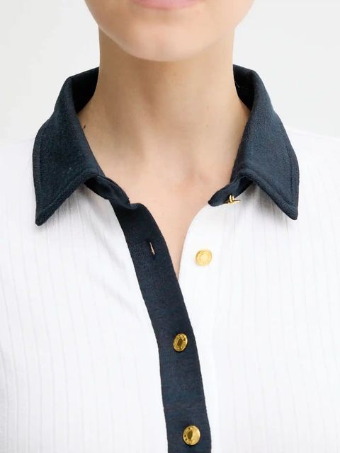 Rag & Bone longsleeve kolor biały RE0C25FP3LW