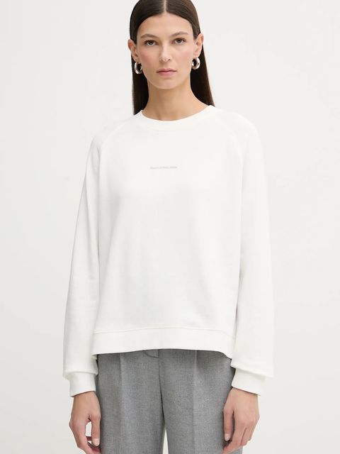 Marc O'Polo bluza bawełniana damska kolor biały gładka 5000009291 - zdjęcie produktu nr 1