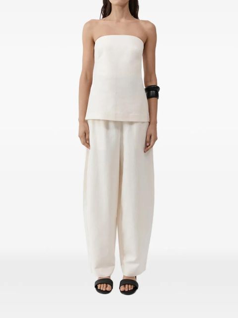 St. Agni strapless tie top - Neutrals - zdjęcie produktu nr 2