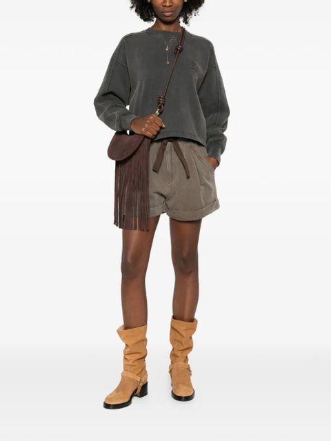 MARANT ÉTOILE Sunny logo-embroidered sweatshirt - Grey