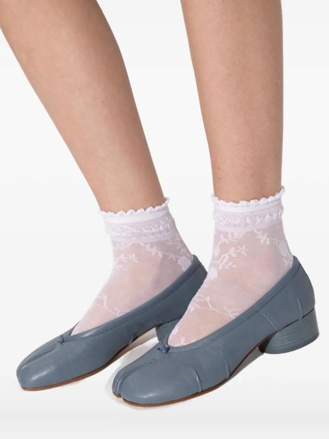 Maison Margiela 35mm Tabi heeled pumps - Blue