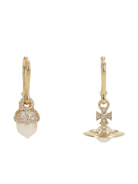 Vivienne Westwood Lucille Orb drop earrings - Gold - zdjęcie produktu nr 2