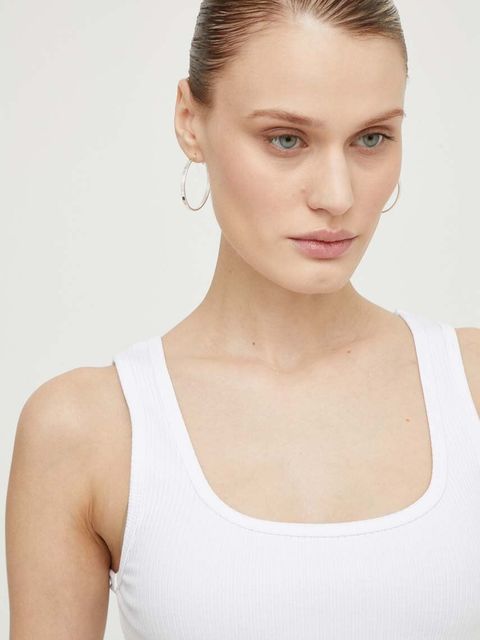 Samsoe Samsoe top SAAMANZA damski kolor biały F10000006