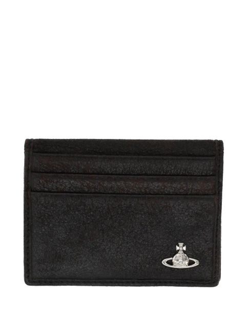 Vivienne Westwood orb detail cardholder - Brown - zdjęcie produktu nr 1