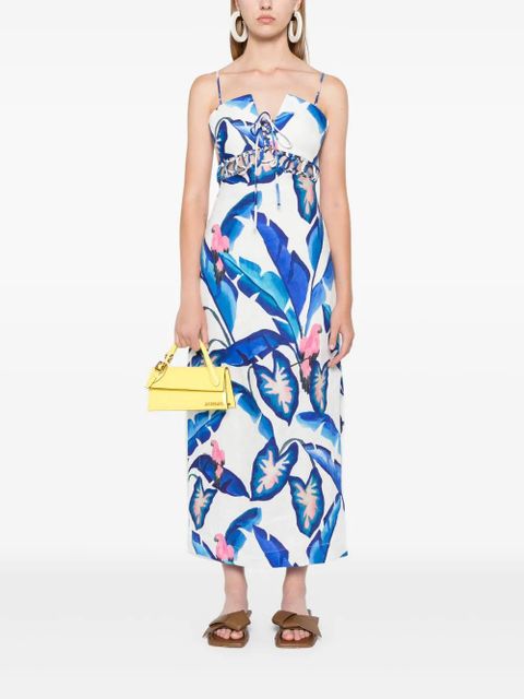 FARM Rio Foliage maxi dress - White - zdjęcie produktu nr 2