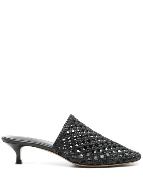 Le Monde Beryl 50mm Kitten mules - Black - zdjęcie produktu nr 1