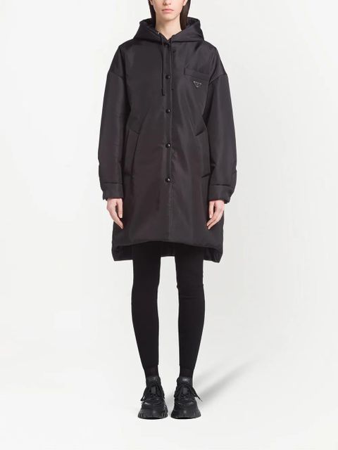 Prada Light Re-Nylon triangle-logo raincoat - Black - zdjęcie produktu nr 2