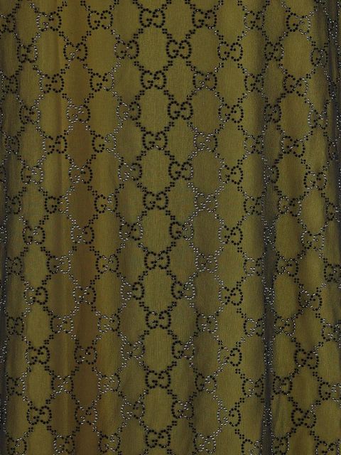 Gucci logo maxi dress - Green - zdjęcie produktu nr 2