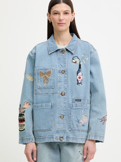 MUNTHE kurtka jeansowa damska BRAULIA - zdjęcie produktu nr 1