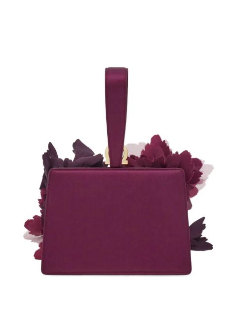 Ferragamo floral mini bag - Purple - zdjęcie produktu nr 2
