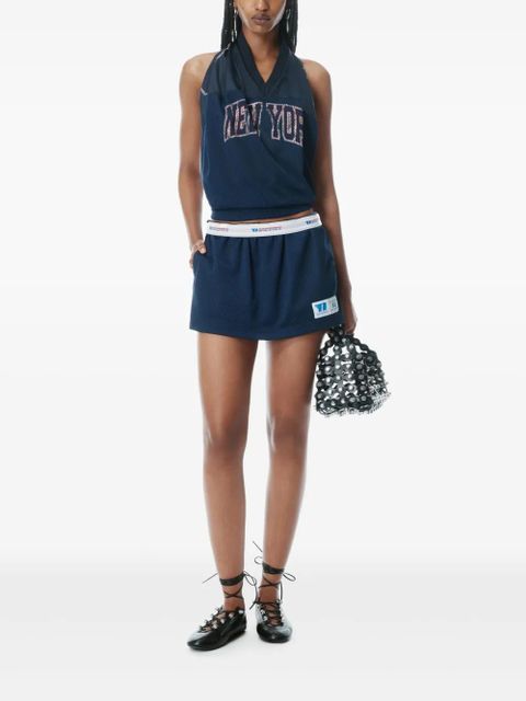 Alexander Wang Athletic mini skort - Blue