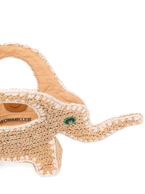 Simon Miller elephant-motif tote bag - Neutrals