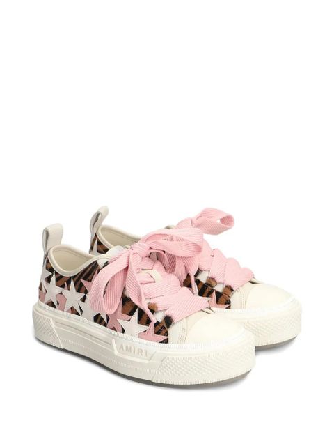 AMIRI star-pattern lace-up sneakers - Brown - zdjęcie produktu nr 2