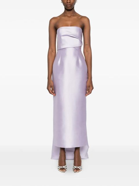 Solace London Kiki strapless midi dress - Purple - zdjęcie produktu nr 2