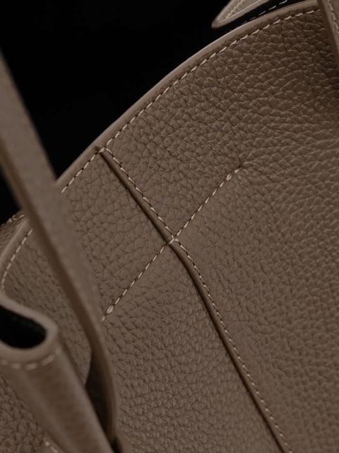 Yuzefi torebka skórzana MOCHI kolor beżowy YUZSS25-HB-MO-L052