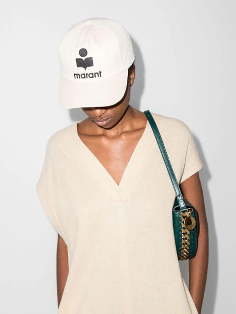 ISABEL MARANT Tyron logo-embroidered baseball cap - Neutrals - zdjęcie produktu nr 2