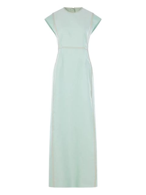 Jil Sander short-sleeve maxi dress - Blue - zdjęcie produktu nr 1