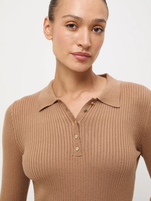 Medicine sweter damski kolor beżowy