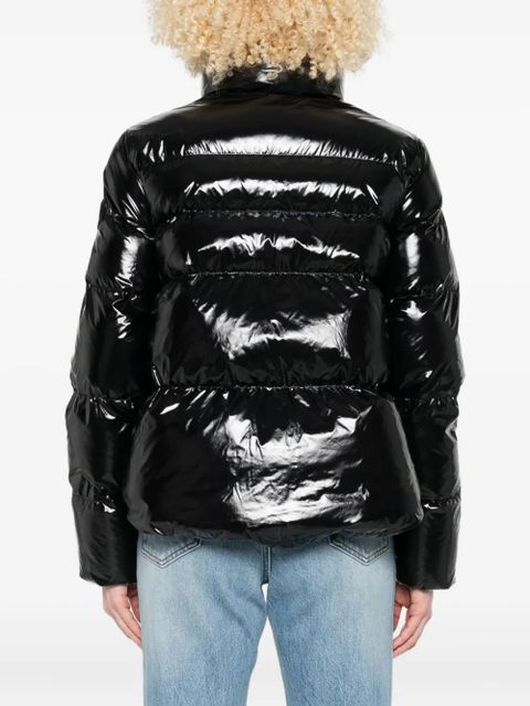 PINKO zip-up puffer jacket - Black