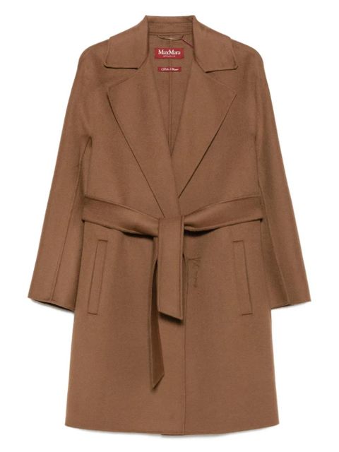 Max Mara belted single-breasted coat - Brown - zdjęcie produktu nr 1