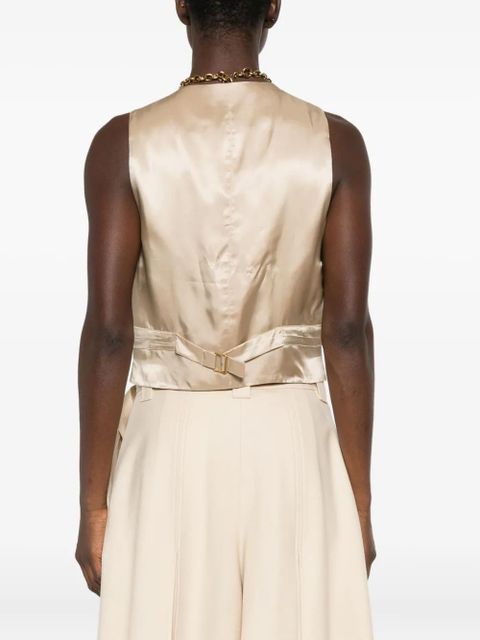 ZIMMERMANN buttoned gilet - Neutrals