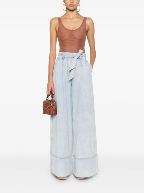 ZIMMERMANN wide-leg cotton jeans - Blue - zdjęcie produktu nr 2